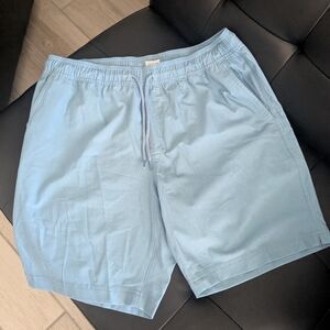 MEN'S BLUE CROWN SWIM SHORTS